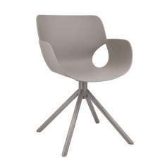 BIZZOTTO krzesło LENNON ARM szare
