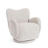 BIZZOTTO fotel obrotowy HARPER szary