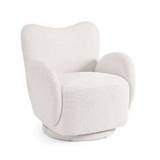 BIZZOTTO fotel obrotowy HARPER biały