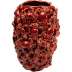 KARE wazon dekoracyjny CRABS 39 cm czerwony