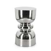 BIZZOTTO stolik kawowy ANIMESH srebrny