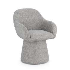 BIZZOTTO krzesło obrotowe ANTARA ARM szare