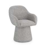 BIZZOTTO krzesło obrotowe ANTARA ARM szare