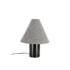 BIZZOTTO lampa stołowa VARUNI 41 czarna