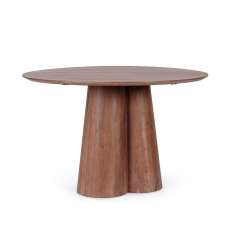 BIZZOTTO stół jadalniany NASSOR 120 brązowy