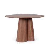 BIZZOTTO stół jadalniany NASSOR 120 brązowy