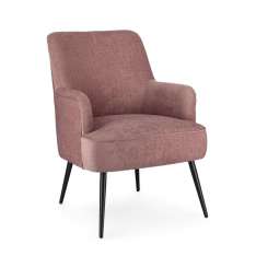 BIZZOTTO fotel ERNESTINE ARM różowy