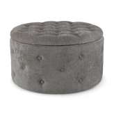 BIZZOTTO pufa ERNESTINE SHOE HOLD szara