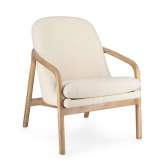 BIZZOTTO fotel ELAIDE biały