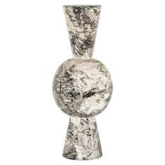 RICHMOND wazon FLORRY biały / czarny