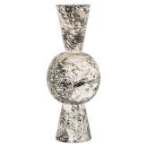 RICHMOND wazon FLORRY biały / czarny