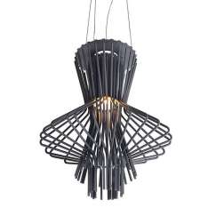 Lampa wisząca Straw szara