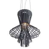 Lampa wisząca Straw szara