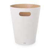 UMBRA kosz na śmieci WOODROW - biały
