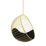 Fotel wiszący GABBIA złoty