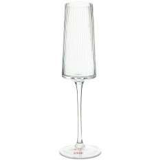 KARE kieliszek do szampana RIFFLE 215 ml transparentny