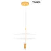 MOOSEE lampa wisząca PARROT 68 złota