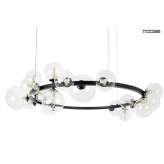 MOOSEE lampa wisząca ALURE 120 czarna