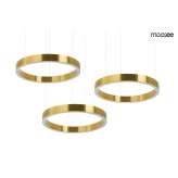 MOOSEE lampa wisząca RING 40 + 40 + 40 złota na jednej podsufitce