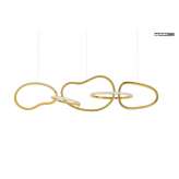 MOOSEE lampa wisząca JAZZ 5 złota