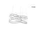 MOOSEE lampa wisząca WAVE 80 chrom