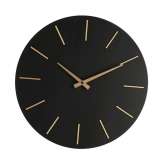 BIZZOTTO zegar TIMELINE 40 czarny