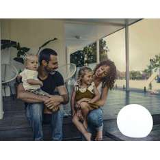 Lampa ogrodowa New Garden Buly 20 biała - LED