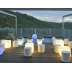 Lampa ogrodowa New Garden Cuby 53 Solar biała - LED Sterowanie Pilotem