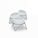 UMBRA doniczki POTSY - biały, srebrny