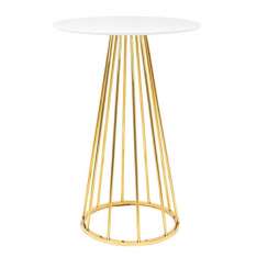 Stolik barowy GLAM 60 biały