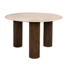 MaMaison stół jadalniany RAGNO 120 drewno / marmur