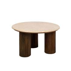 MaMaison stolik kawowy RAGNO marmur / drewno