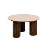 MaMaison stolik kawowy RAGNO marmur / drewno