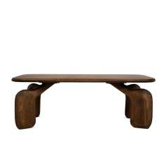 MaMaison stolik kawowy ORIZON brązowy / drewno