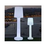 NEW GARDEN lampa ogrodowa CARMEN 110 BATTERY biała