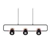 MOOSEE lampa wisząca BLINK 3 czarna