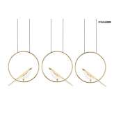 MOOSEE lampa wisząca BIRD LINE złota