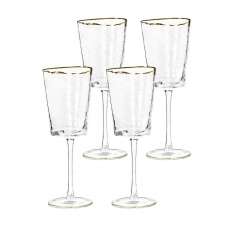 KARE komplet 4 kieliszków do wina HOMMAGE 400 ml