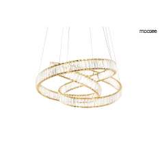 MOOSEE lampa wisząca WAVE 80 złota