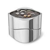 UMBRA organizer na biżuterię WAVY chrom