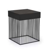 BIZZOTTO stolik kawowy YASLINE 40x40 czarny