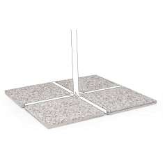 BIZZOTTO obciążenie 4x20kg parasola INES