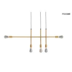MOOSEE lampa wisząca RIVA 5 złota
