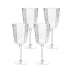 KARE komplet 4 kieliszków do wina CASCATA 440 ml