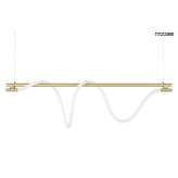 MOOSEE lampa wisząca SERPIENTE 120 złota