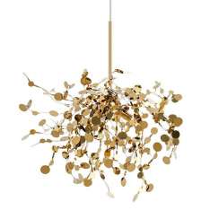 MOOSEE lampa wisząca MONETE SINGLE złota