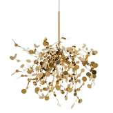 MOOSEE lampa wisząca MONETE SINGLE złota