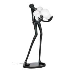 MOOSEE lampa podłogowa HUMAN PREMIUM - włókno szklane, szkło