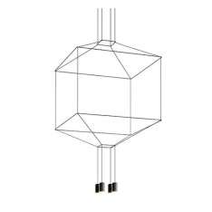 MOOSEE lampa wisząca FLUSSO 4 czarna