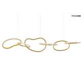 MOOSEE lampa wisząca JAZZ 6 złota